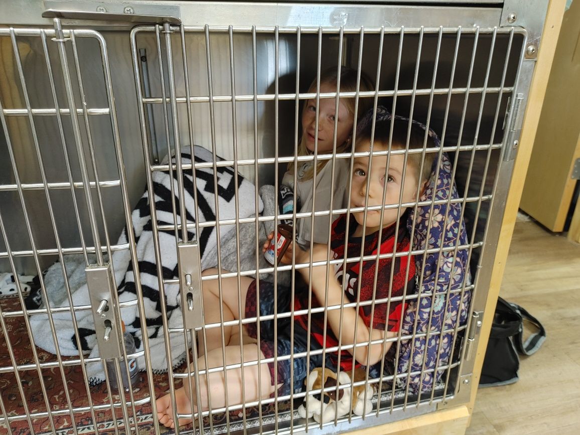 Caleb and Grace, honorary patients