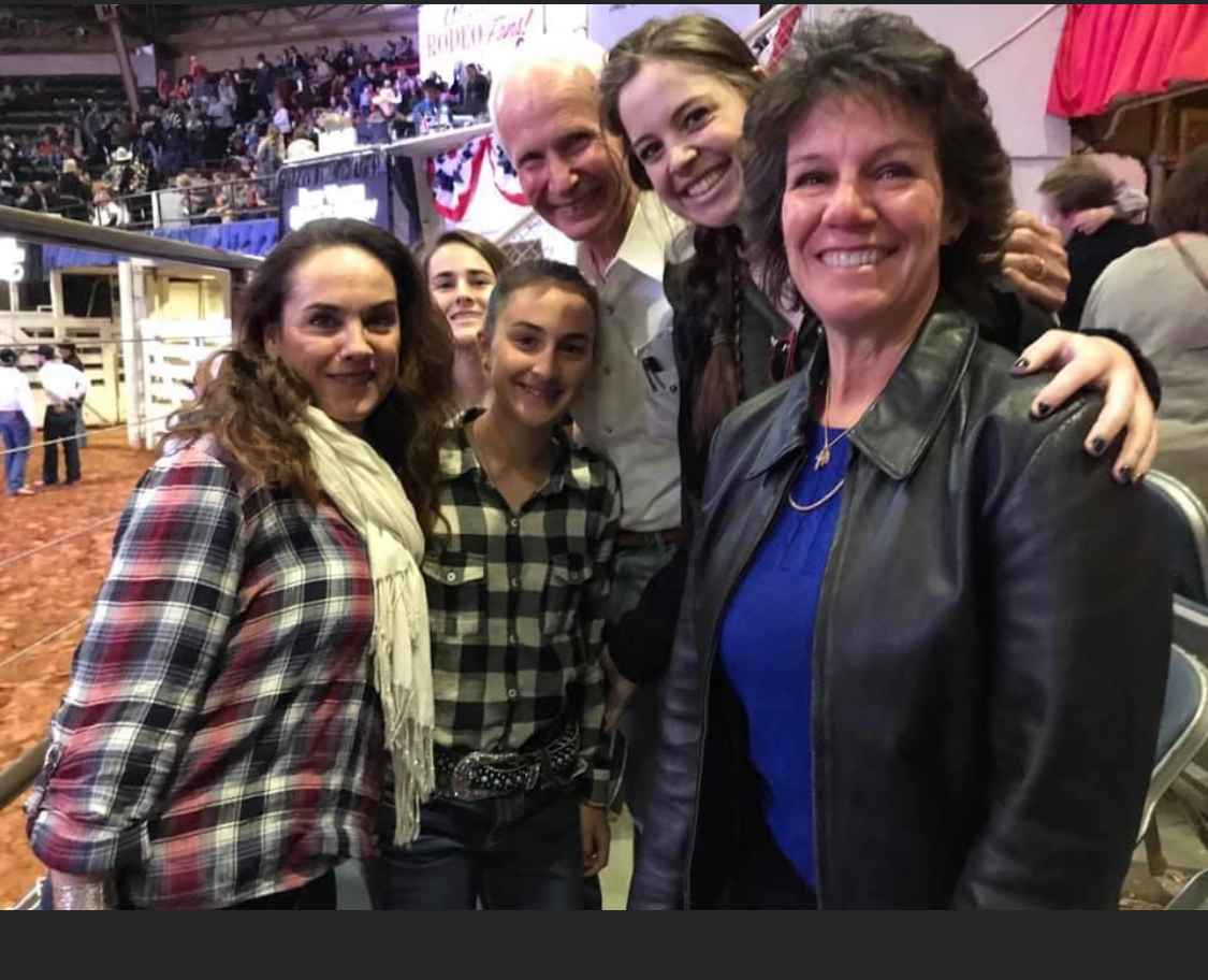 Dr. S and the crew at the rodeo